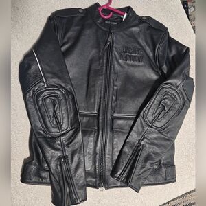 H-D Flex Layering System Captains Leather Jacket Outer Layer 98022-23VM
